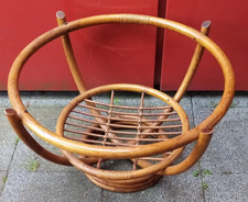 Table Basse Ronde En Rotin