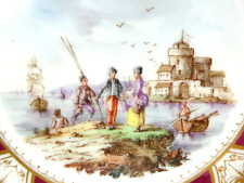 Assiette Meissen Avec Peinture