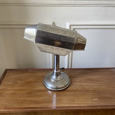 lampe pirouett, patine, Chromée et Lestée Fonte