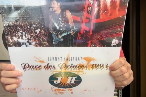 Johnny hallyday parc - hallyday, des