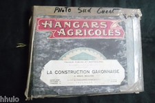 Album photo ancien Construction Garonnaise Hangar Agricole Toulouse Tarn Usine