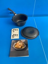 Cocotte Ronde Ultra Pro Tupperware 2,5 L  Couvercle Poigner Recette Noir Neuf