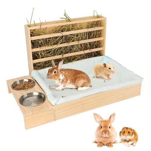 Mangeoire foin lapin en - mangeoire,