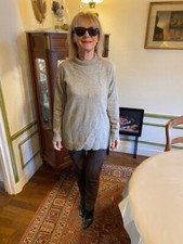 Pull gris chiné UNIQLO - Taille L