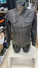 Bershka veste véritable cuir - véritable,