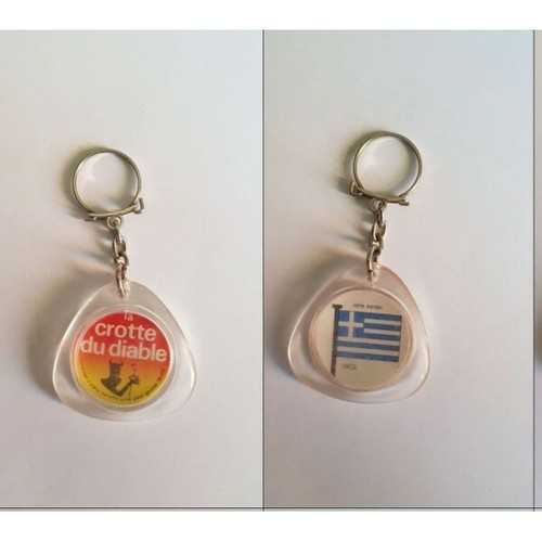 Porte clés crotte du - la,