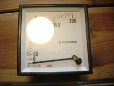 ancien appareil de mesure electrique amperemetre 