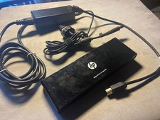 HP 3005pr USB 3.0 Port Réplicator - HSTNN-IX06 avec chargeur HP 65W et cable USB