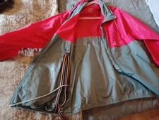 Vintage Kway fushia gris