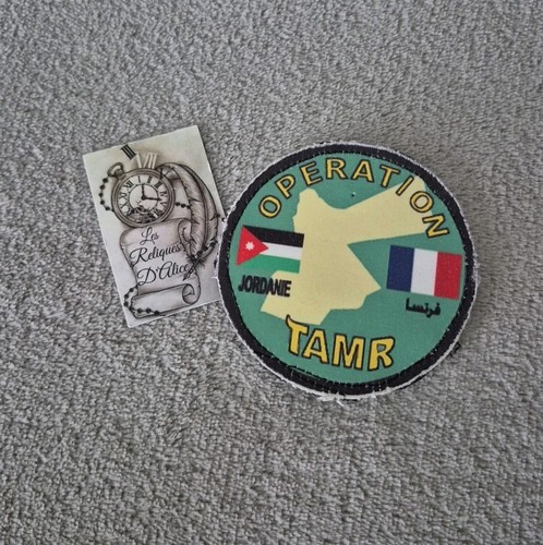 Ecusson velcro opération
