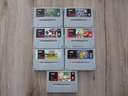 Lot jeux super nintendo - jeux,