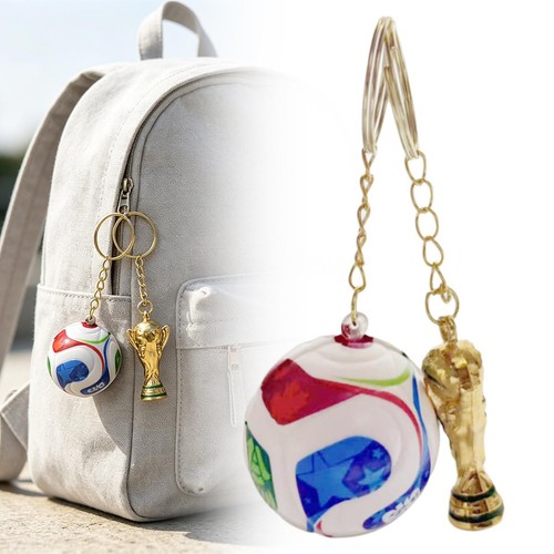 Porte clés cuir - pu, football