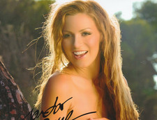 Signed  jordan carver hand