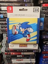 🎮 Etui officiel Sonic pour cartouches de jeu Nintendo Switch - neuf