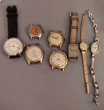 LOT MONTRE WATCH MECANIQUE ESKA NOVELIA GETE EDOX KINSON WW SUISSE VINTAGE