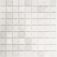 Mosaïque Marbre Pierre Blanc
