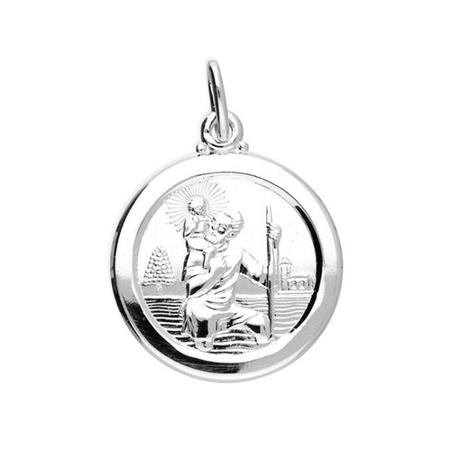 Collier rond avec - pendentif, st