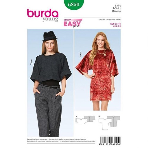 6850 patron burda - 6850,