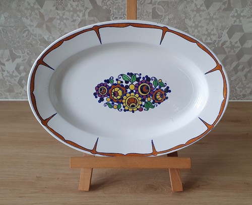 Charles catteau plat art - catteau,