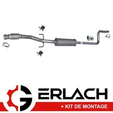 Silencieux intermediaire pour