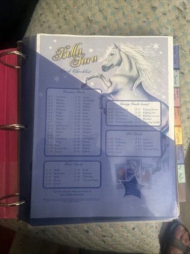 Vintage bella sara card - bella,