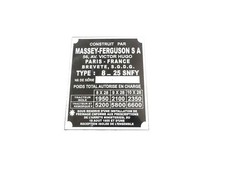 Plaque De Données S'adapte Au