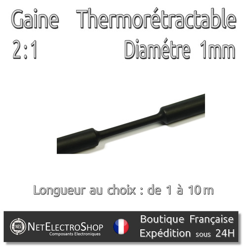Gaine thermorétractable - gaine, 2:1