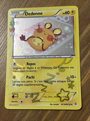 Dedenne 60pv holo - dedenne,
