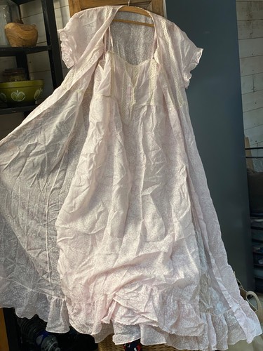 Endemble deshabille coton rose - coton,