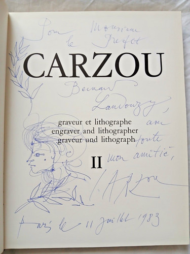 Carzou graveur lithographe - et,