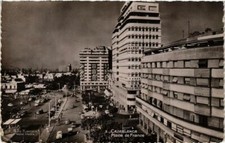 CPA AK MAROC CASABLANCA Place de France (689551)