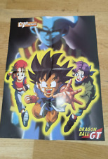Grand Poster Digimon Dragon Ball Z rare manga vintage Dorothée Baby trunks