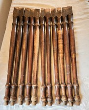 11 anciens pieds de table en