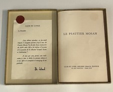 LE PSAUTIER MOSAN CLUB DU LIVRE PHILIPPE LEBAUD