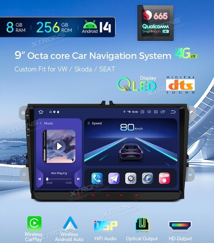 Xtrons iq94mtvp autoradio golf - xtrons,