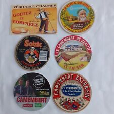 SIX ETIQUETTES COUVERCLES