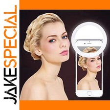 JakeSpecial – Stylish Adjustable LED Selfie Ring Light for Smartphones