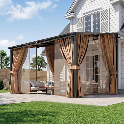 X12 lean gazebo with - lean,