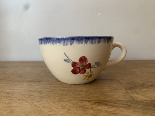 Ancienne tasse digoin décor - ancienne,