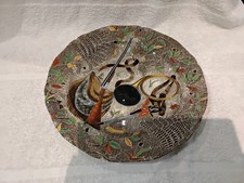 plat rond faience Gien