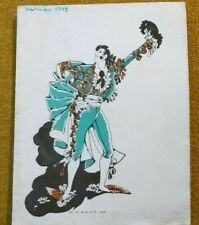 PROGRAMME Théâtre Municipal de la Gaité Lyrique 1948 ANDALOUSIE LUIS MARIANO 