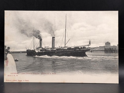 Carte postale postcard ostende - postale,