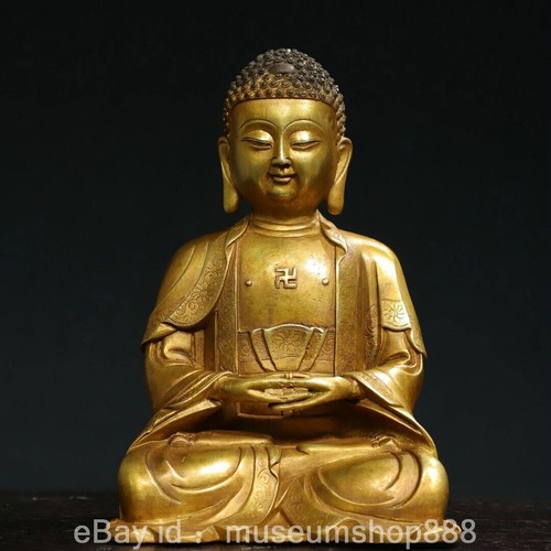 Tibet temple bronze - 7.2",