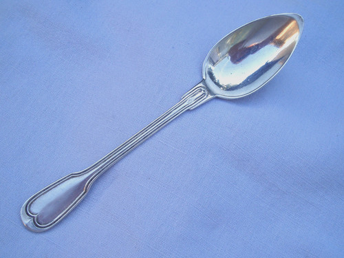 Cuillère argent massif