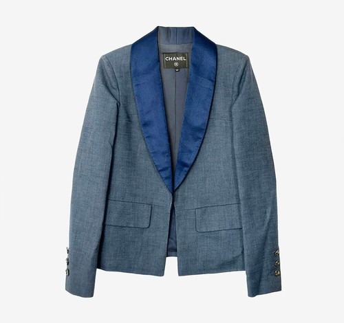 Chanel blazer denim - blazer, en