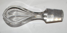 ancien bouchon de carafe en cristal