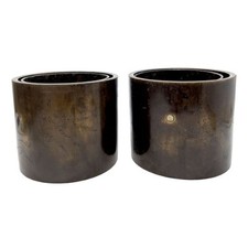 Paire de pots à pinceaux