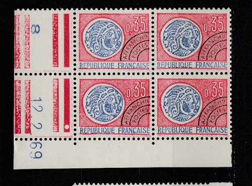 Timbre france bloc coin - timbre,