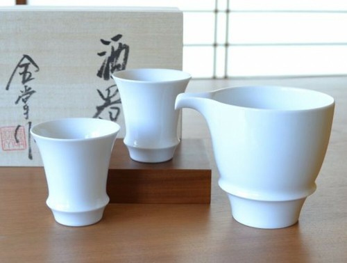 Arita yaki porcelaine sake - arita,