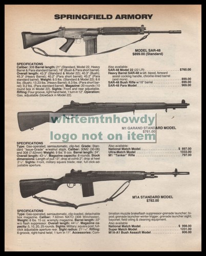 1989 springfield sar048 m1 - springfield,